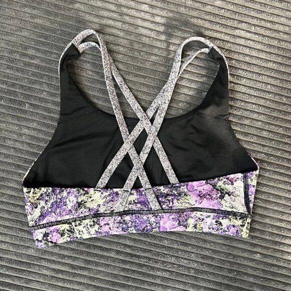 lululemon Energy Bra (Nulux) sz 6 Vivid Vision - Picture 6 of 9